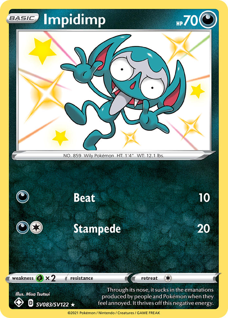 Impidimp (SV083/SV122) [Sword & Shield: Shining Fates] | Gear Gaming Fayetteville