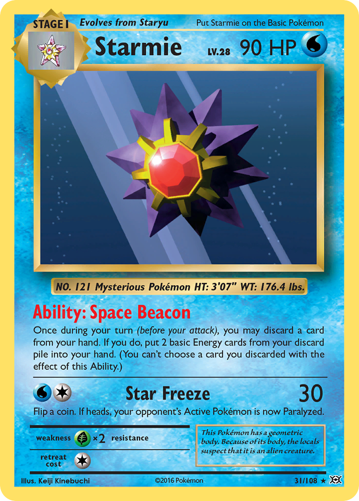 Starmie (31/108) [XY: Evolutions] | Gear Gaming Fayetteville