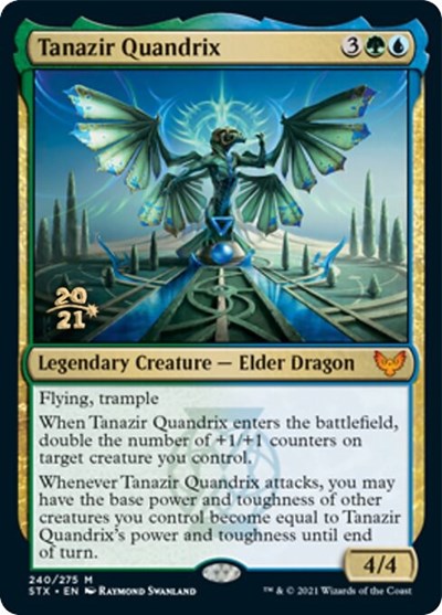 Tanazir Quandrix [Strixhaven: School of Mages Prerelease Promos] | Gear Gaming Fayetteville