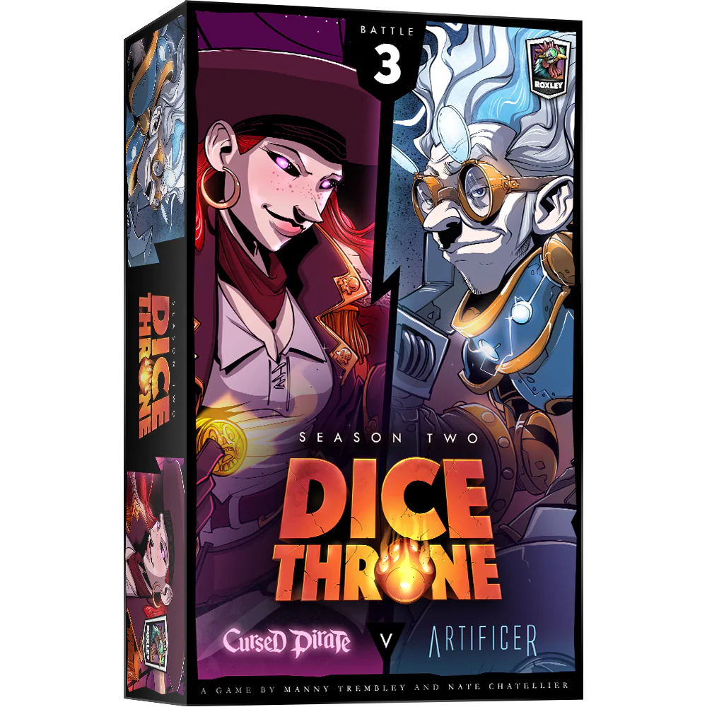 DICE THRONE SEASON TWO - BOX 3 - ARTIFICER VS CURSED PIRATE | Gear Gaming Fayetteville