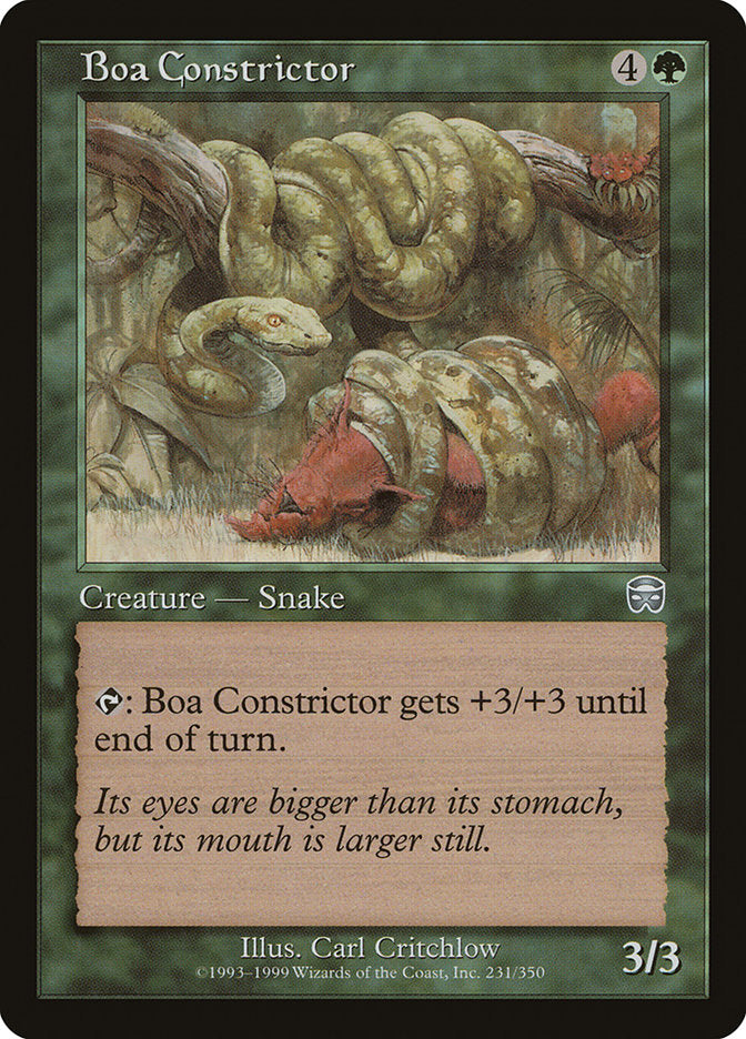 Boa Constrictor [Mercadian Masques] | Gear Gaming Fayetteville