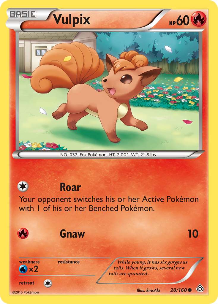 Vulpix (20/160) [XY: Primal Clash] | Gear Gaming Fayetteville