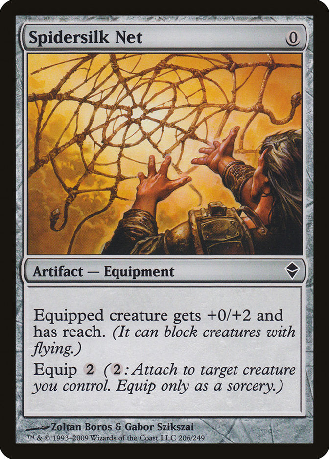 Spidersilk Net [Zendikar] | Gear Gaming Fayetteville