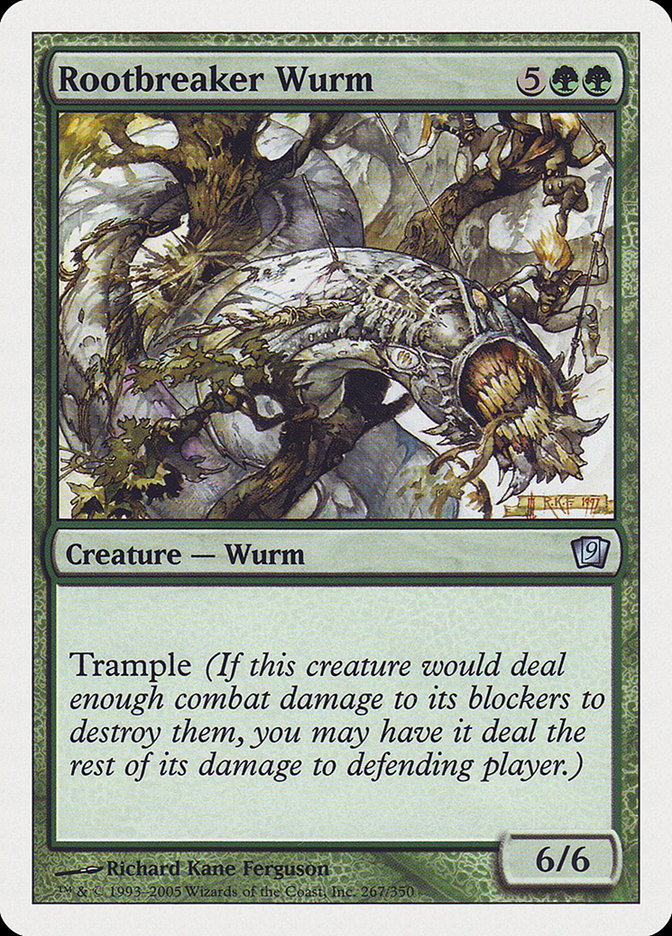 Rootbreaker Wurm [Ninth Edition] | Gear Gaming Fayetteville