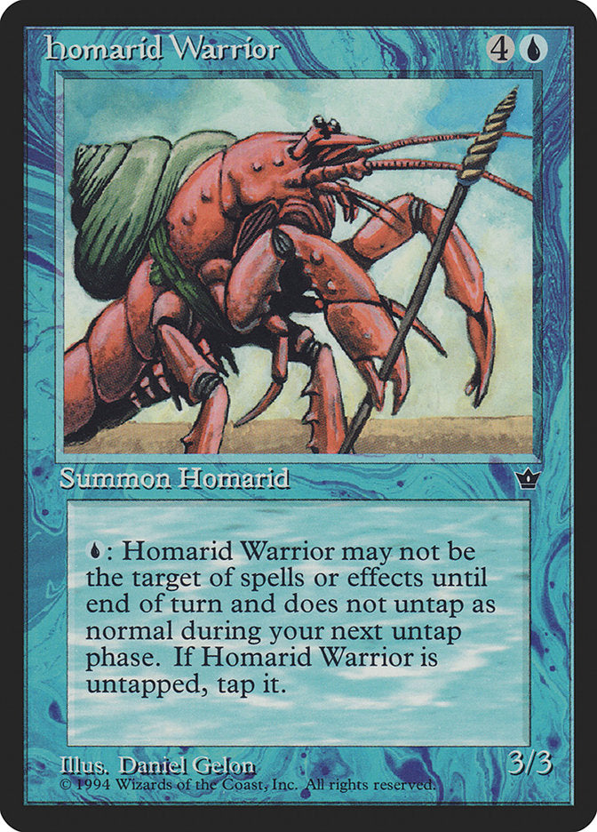 Homarid Warrior (Daniel Gelon) [Fallen Empires] | Gear Gaming Fayetteville