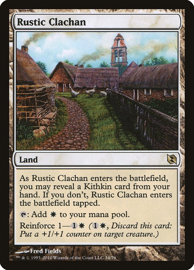 Rustic Clachan [Duel Decks: Elspeth vs. Tezzeret] | Gear Gaming Fayetteville