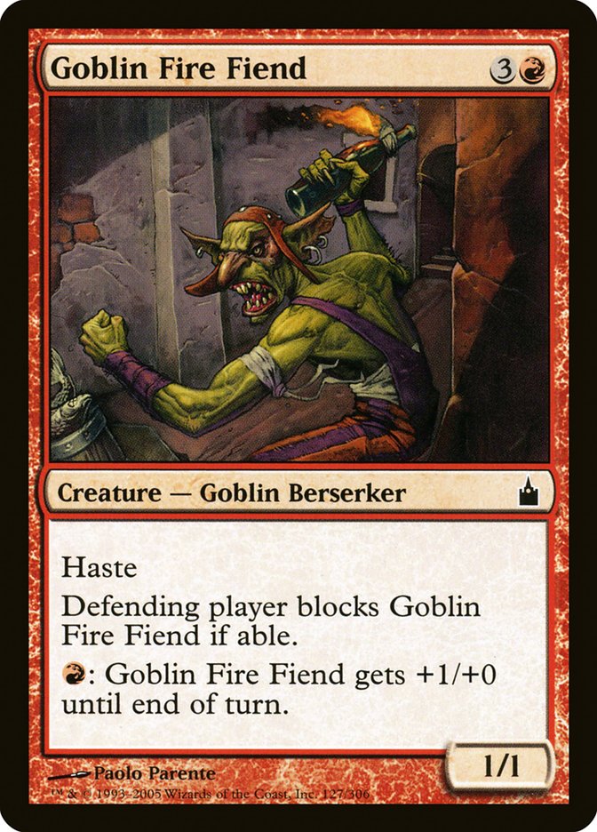 Goblin Fire Fiend [Ravnica: City of Guilds] | Gear Gaming Fayetteville