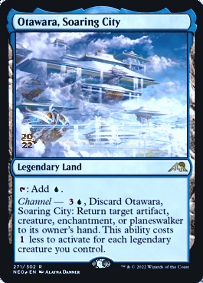 Otawara, Soaring City [Kamigawa: Neon Dynasty Prerelease Promos] | Gear Gaming Fayetteville