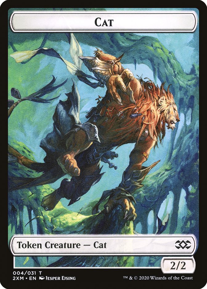 Cat Token [Double Masters Tokens] | Gear Gaming Fayetteville