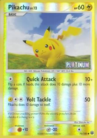 Pikachu (70/100) [Burger King Promos: 2009 Collection] | Gear Gaming Fayetteville