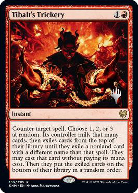 Tibalt's Trickery (Promo Pack) [Kaldheim Promos] | Gear Gaming Fayetteville