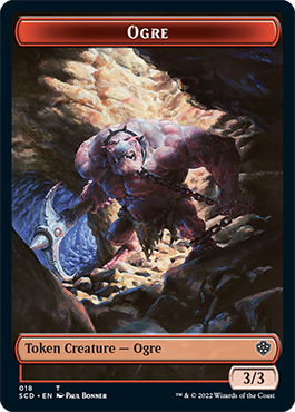 Ogre // Zombie Double-Sided Token [Starter Commander Decks] | Gear Gaming Fayetteville