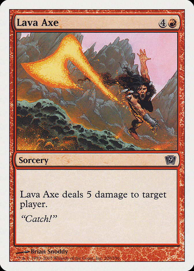 Lava Axe [Ninth Edition] | Gear Gaming Fayetteville