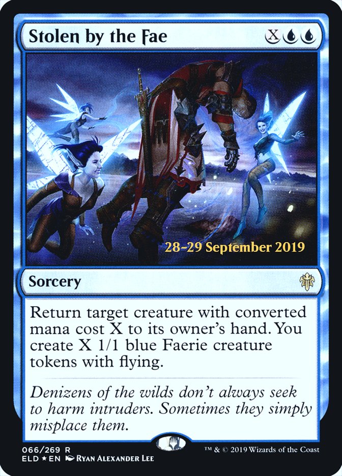 Stolen by the Fae [Throne of Eldraine Prerelease Promos] | Gear Gaming Fayetteville