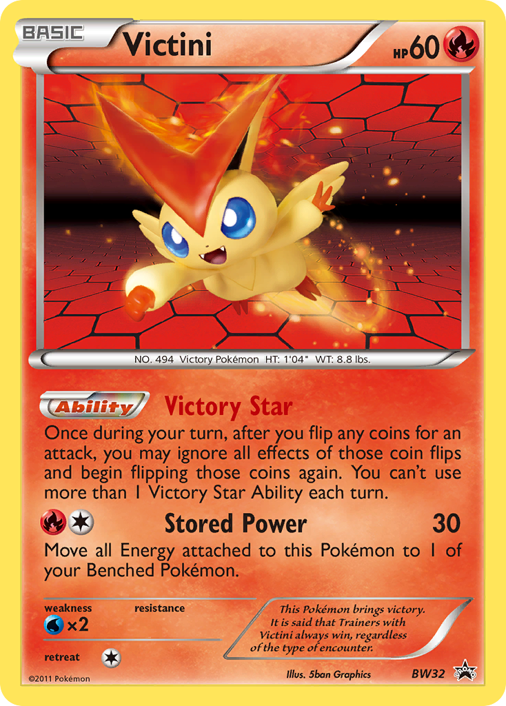 Victini (BW32) [Black & White: Black Star Promos] | Gear Gaming Fayetteville