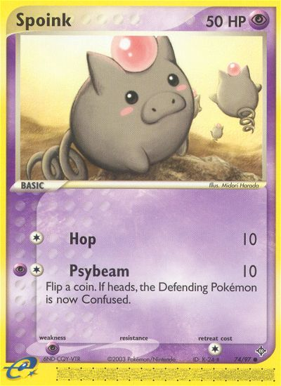 Spoink (74/97) [EX: Dragon] | Gear Gaming Fayetteville