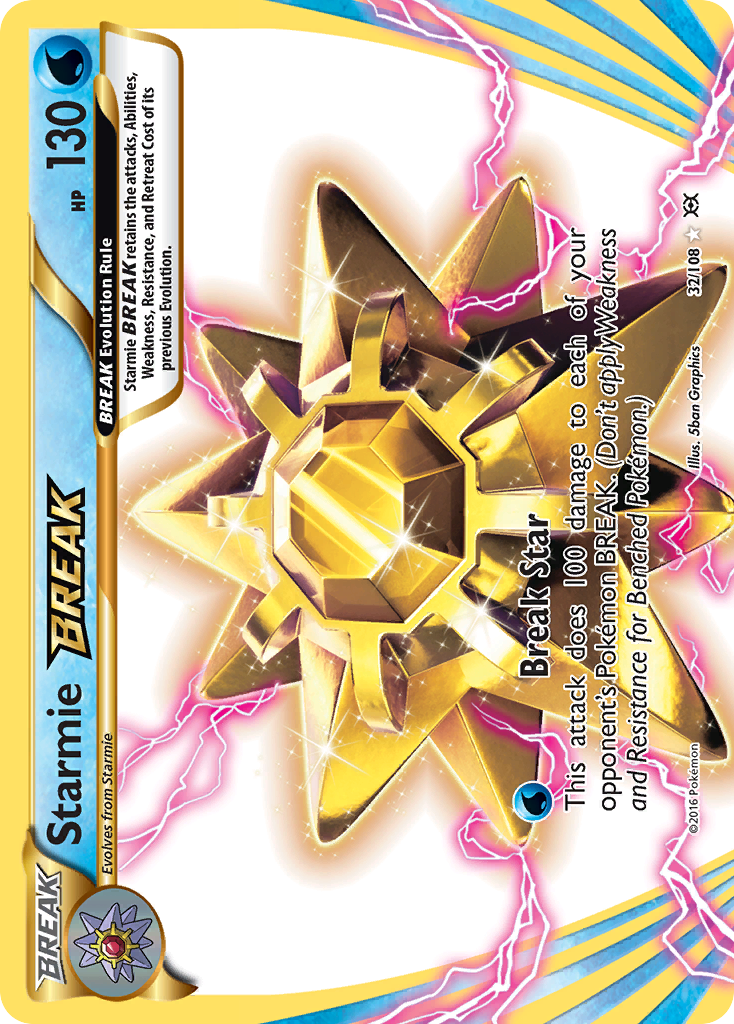 Starmie BREAK (32/108) [XY: Evolutions] | Gear Gaming Fayetteville