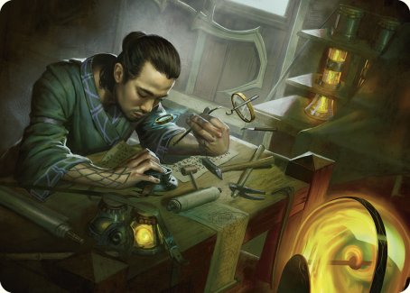 Renowned Weaponsmith Art Card [Commander Masters Art Series] | Gear Gaming Fayetteville