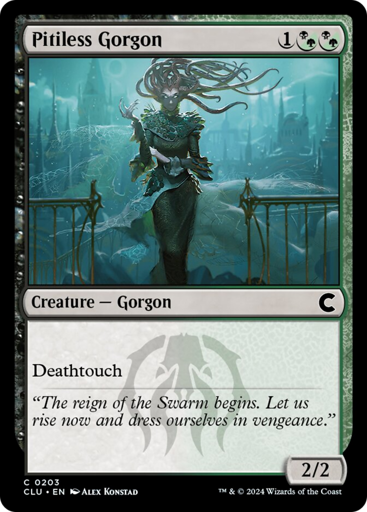 Pitiless Gorgon [Ravnica: Clue Edition] | Gear Gaming Fayetteville