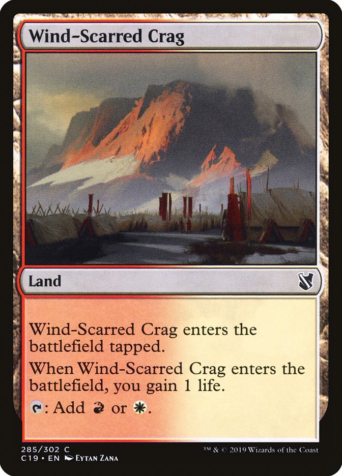 Wind-Scarred Crag [Commander 2019] | Gear Gaming Fayetteville