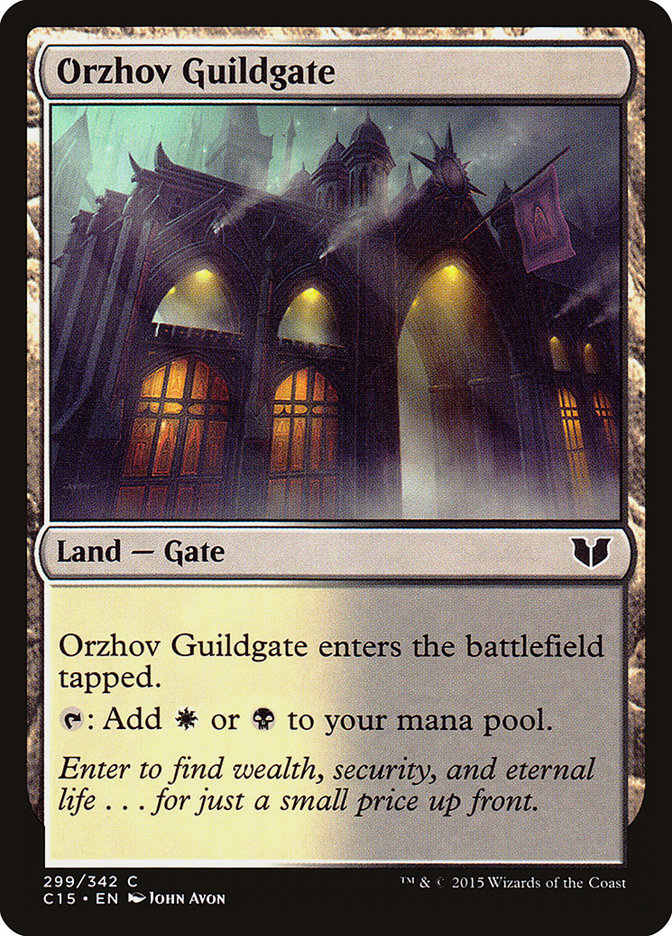 Orzhov Guildgate [Commander 2015] | Gear Gaming Fayetteville