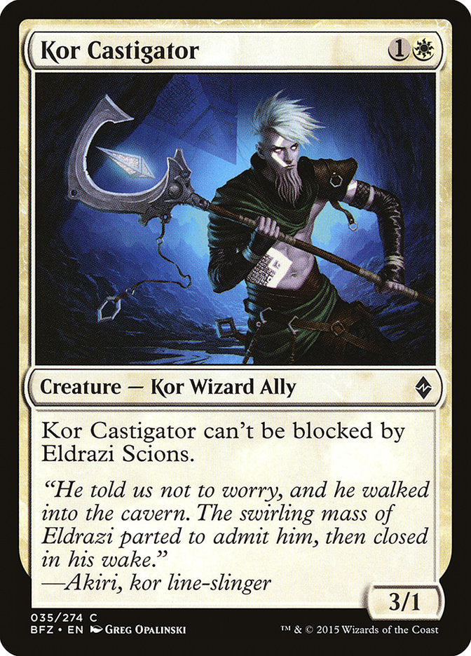 Kor Castigator [Battle for Zendikar] | Gear Gaming Fayetteville