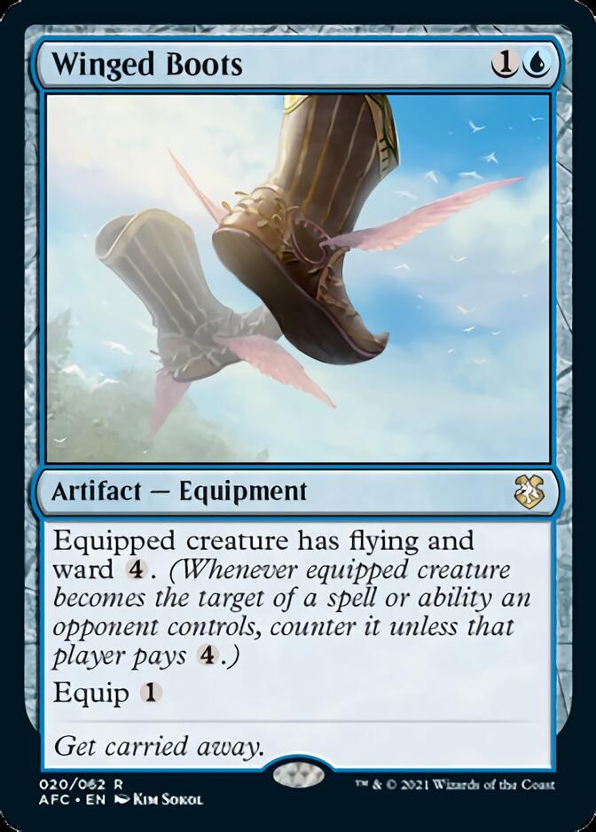 Winged Boots [Dungeons & Dragons: Adventures in the Forgotten Realms Commander] | Gear Gaming Fayetteville