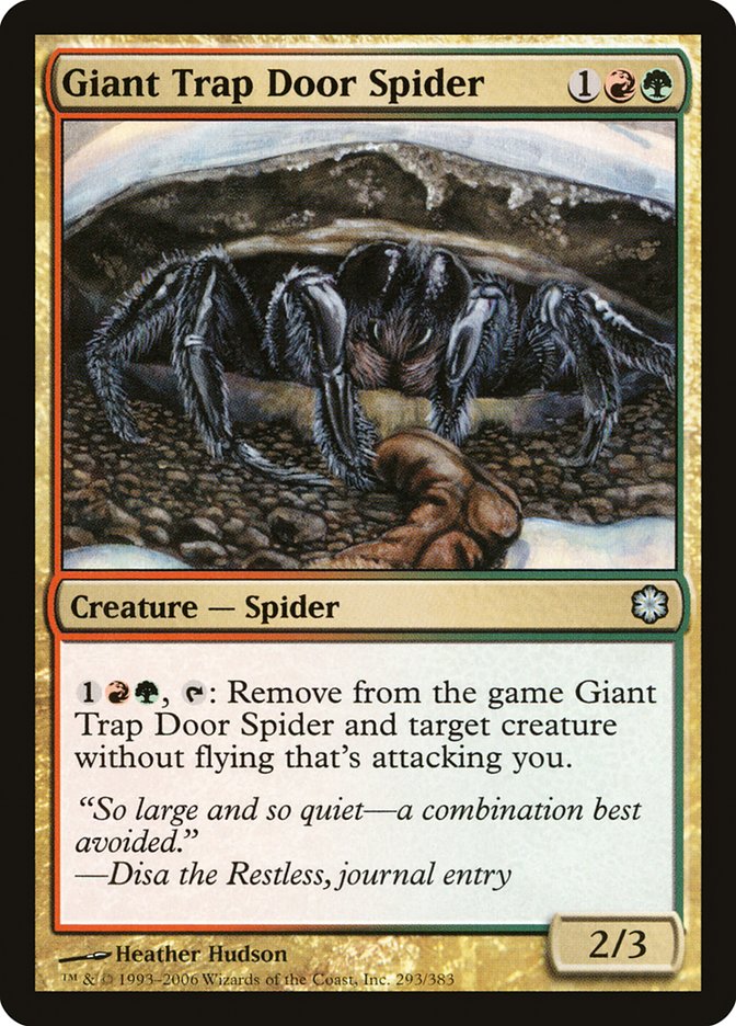 Giant Trap Door Spider [Coldsnap Theme Decks] | Gear Gaming Fayetteville