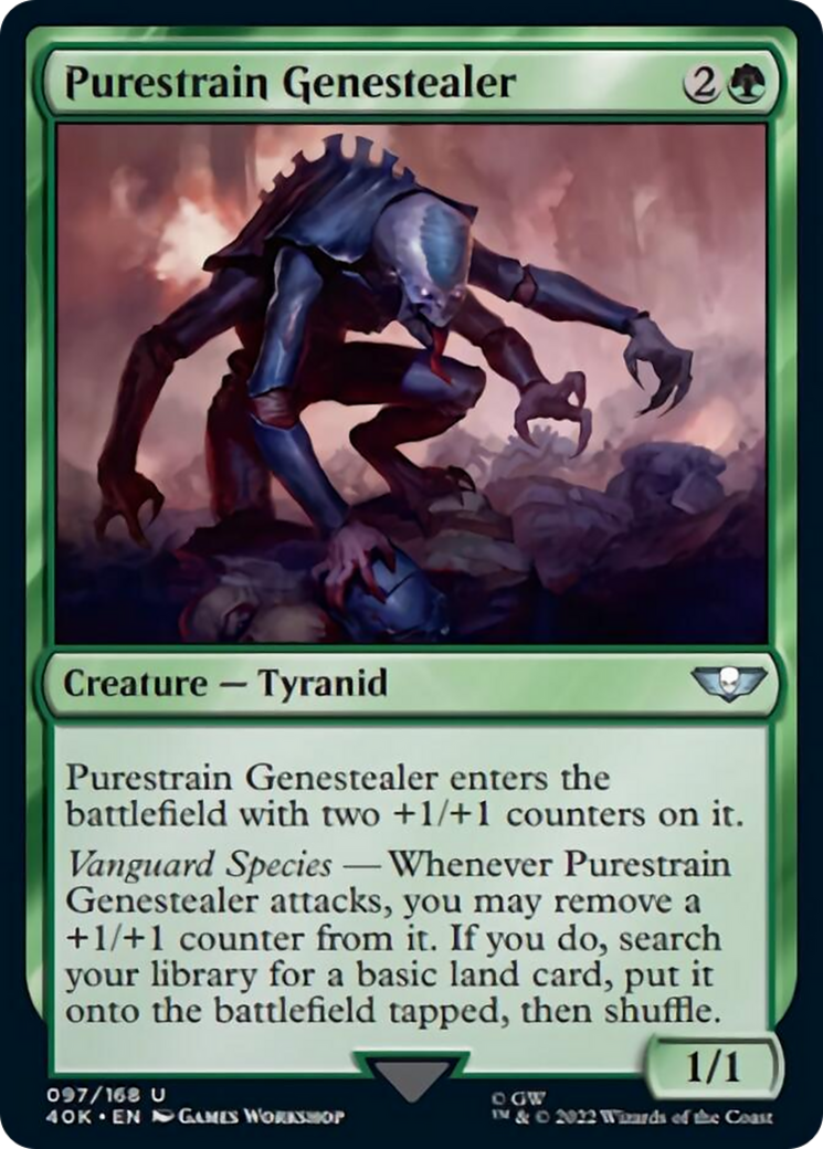 Purestrain Genestealer (Surge Foil) [Warhammer 40,000] | Gear Gaming Fayetteville