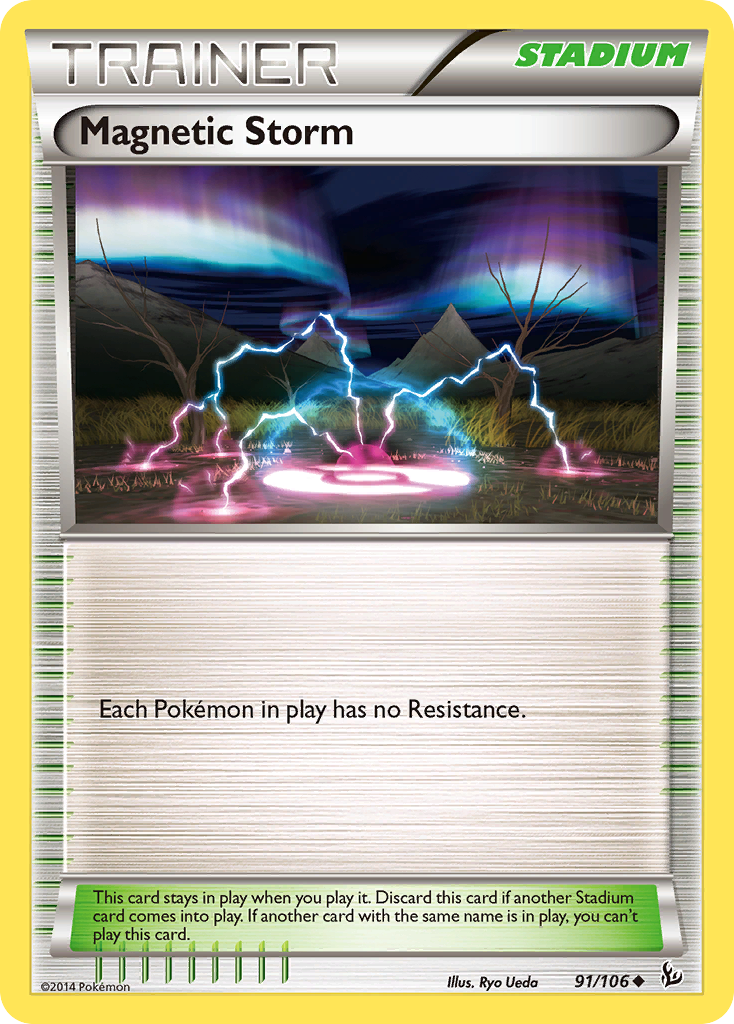 Magnetic Storm (91/106) [XY: Flashfire] | Gear Gaming Fayetteville