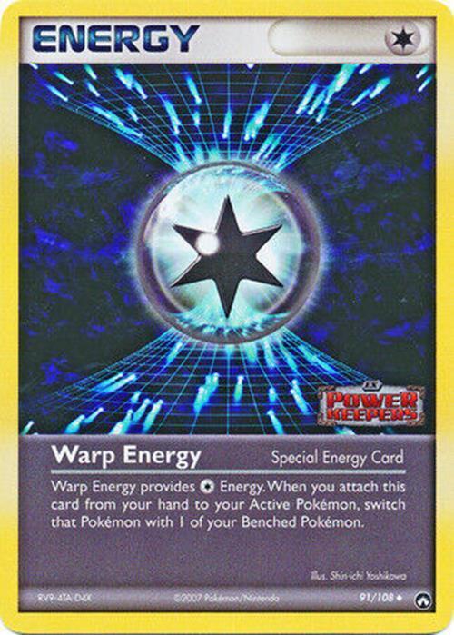 Warp Energy (91/108) (Stamped) [EX: Power Keepers] | Gear Gaming Fayetteville