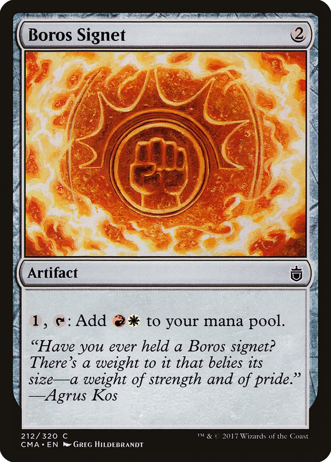 Boros Signet [Commander Anthology] | Gear Gaming Fayetteville