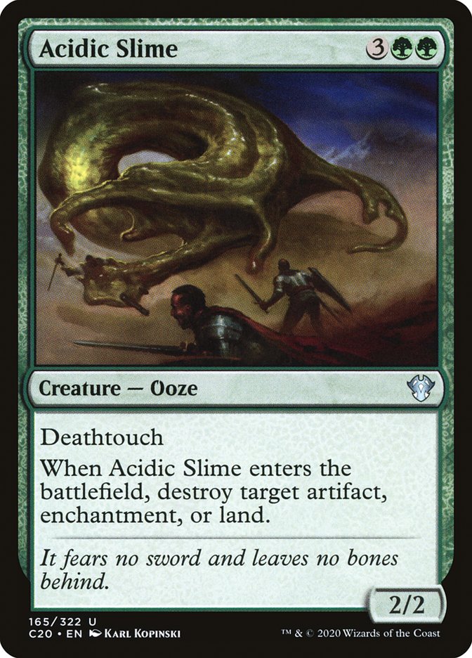 Acidic Slime [Commander 2020] | Gear Gaming Fayetteville