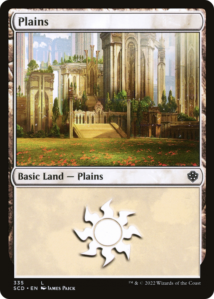 Plains (335) [Starter Commander Decks] | Gear Gaming Fayetteville