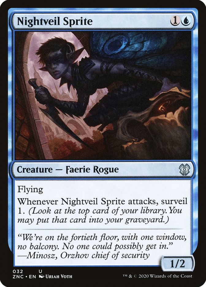 Nightveil Sprite [Zendikar Rising Commander] | Gear Gaming Fayetteville