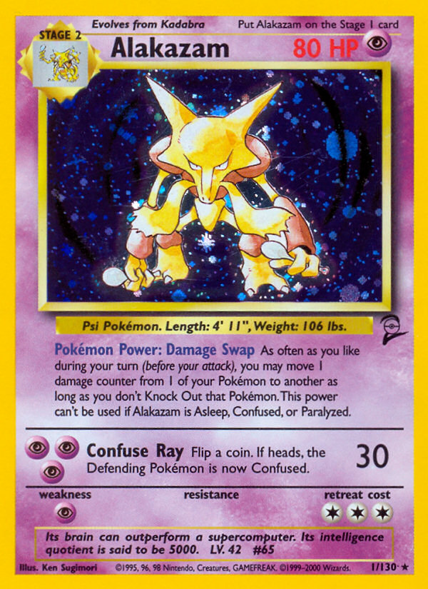 Alakazam (1/130) [Base Set 2] | Gear Gaming Fayetteville