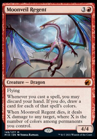 Moonveil Regent (Promo Pack) [Innistrad: Midnight Hunt Promos] | Gear Gaming Fayetteville