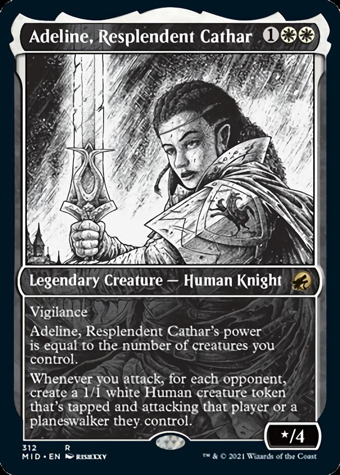 Adeline, Resplendent Cathar (Showcase Eternal Night) [Innistrad: Midnight Hunt] | Gear Gaming Fayetteville