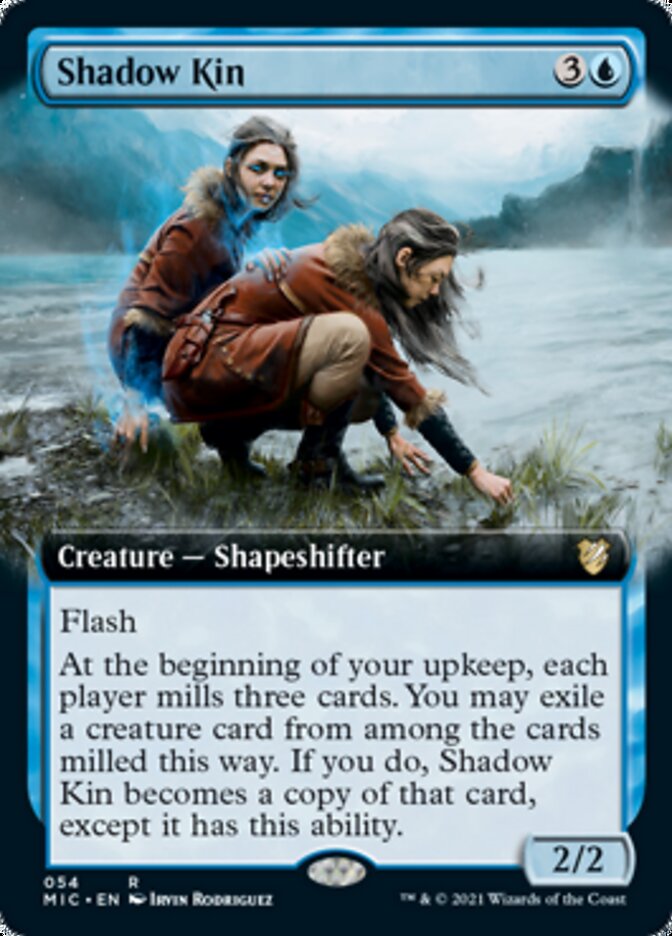 Shadow Kin (Extended Art) [Innistrad: Midnight Hunt Commander] | Gear Gaming Fayetteville