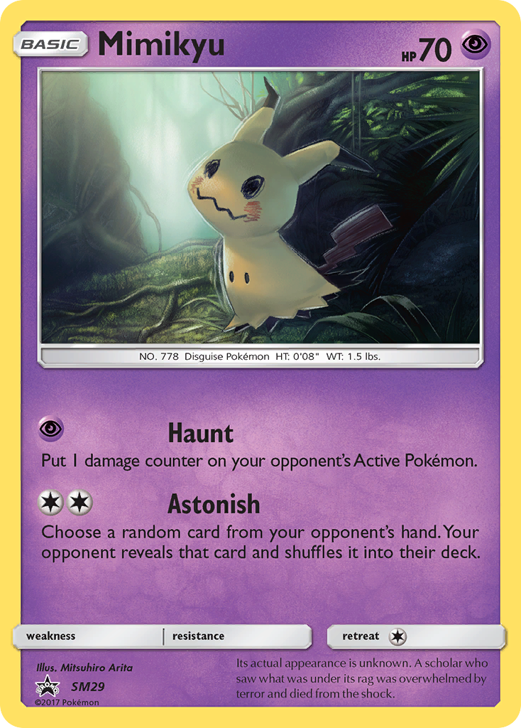 Mimikyu (SM29) [Sun & Moon: Black Star Promos] | Gear Gaming Fayetteville