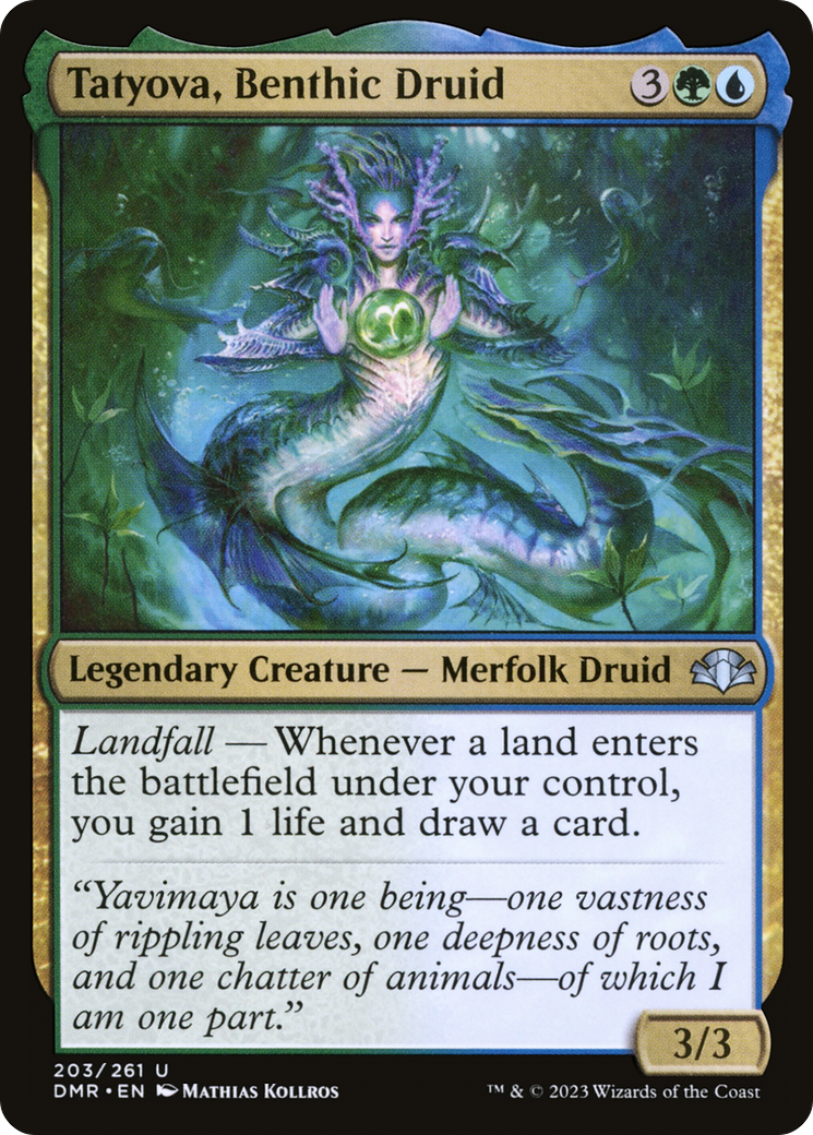 Tatyova, Benthic Druid [Dominaria Remastered] | Gear Gaming Fayetteville