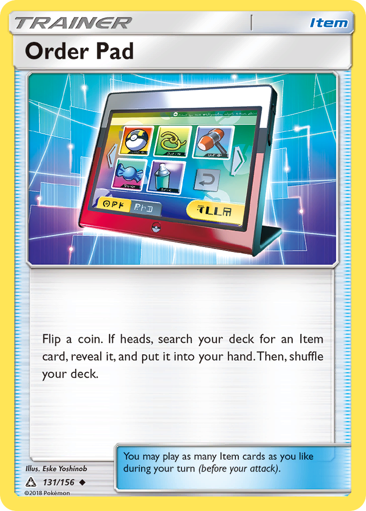 Order Pad (131/156) [Sun & Moon: Ultra Prism] | Gear Gaming Fayetteville