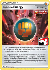 Single Strike Energy (141/163) [Prize Pack Series Two] | Gear Gaming Fayetteville