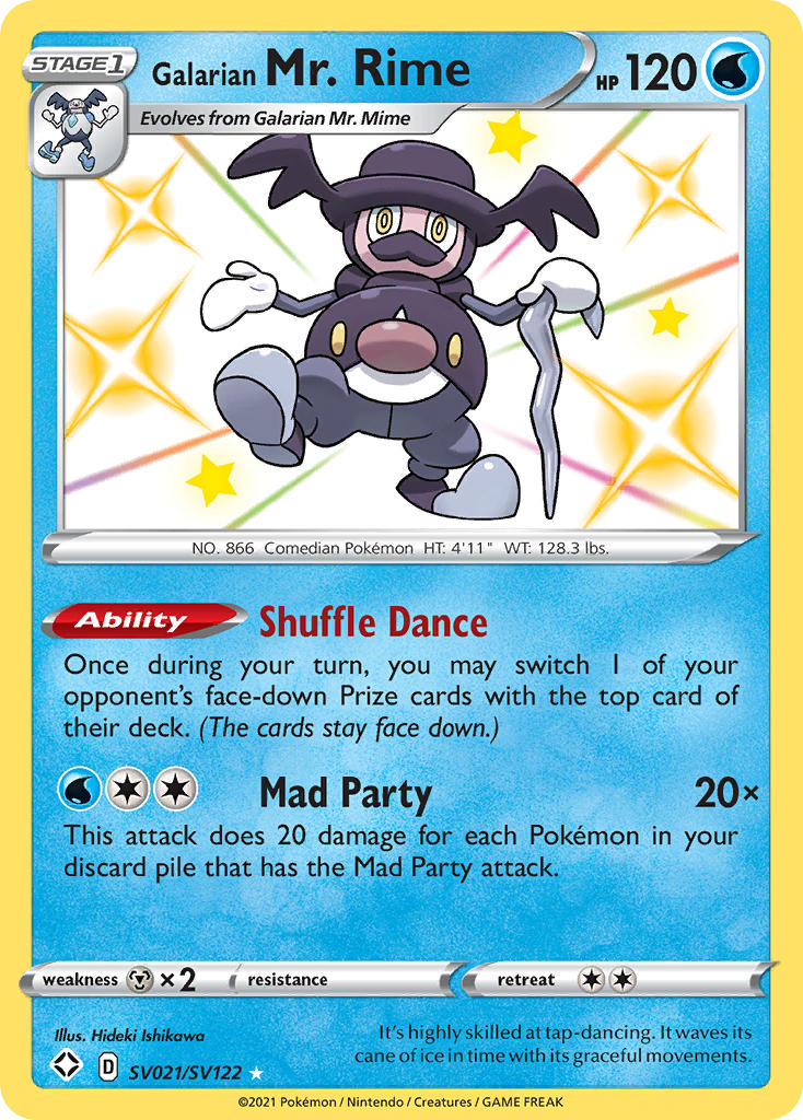 Galarian Mr. Rime (SV021/SV122) [Sword & Shield: Shining Fates] | Gear Gaming Fayetteville