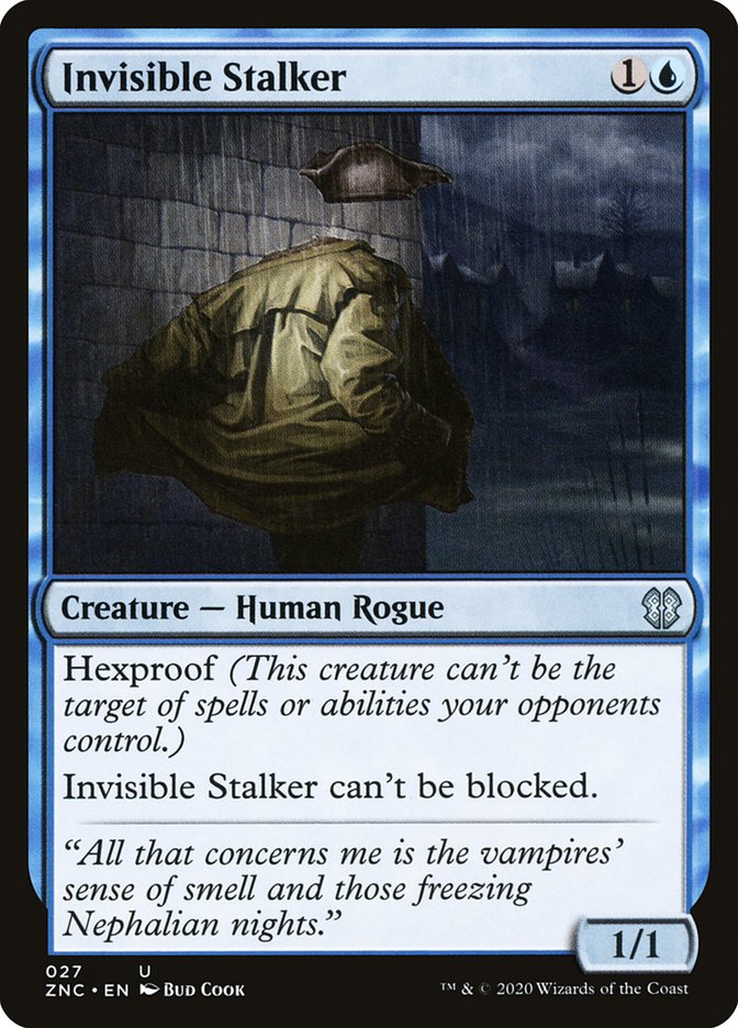 Invisible Stalker [Zendikar Rising Commander] | Gear Gaming Fayetteville