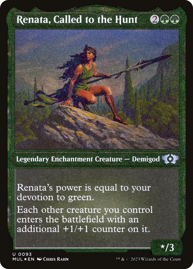 Renata, Called to the Hunt (Foil Etched) [Multiverse Legends] | Gear Gaming Fayetteville