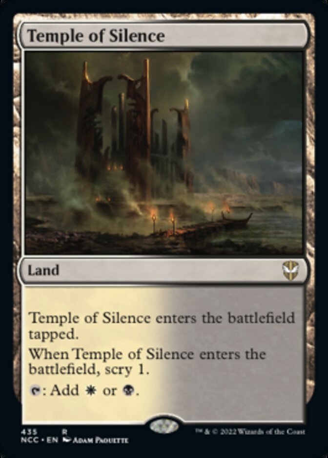 Temple of Silence [Streets of New Capenna Commander] | Gear Gaming Fayetteville