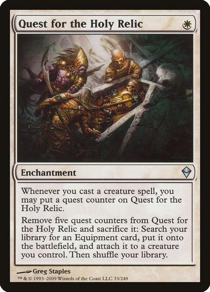 Quest for the Holy Relic [Zendikar] | Gear Gaming Fayetteville