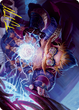 Storm-Kiln Artist Art Card (Gold-Stamped Signature) [Strixhaven: School of Mages Art Series] | Gear Gaming Fayetteville