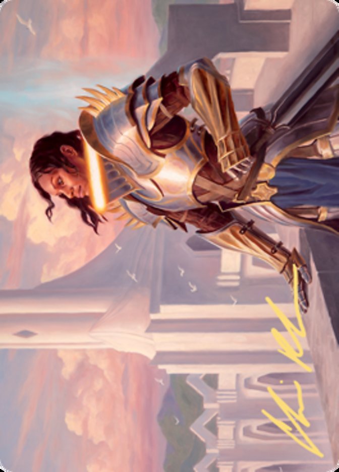 Tazri, Beacon of Unity Art Card [Zendikar Rising Art Series] | Gear Gaming Fayetteville